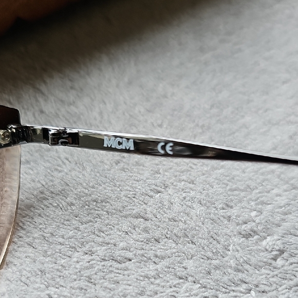 MCM Women's Cat-Eye Glasses - Black and Silver - Picture 3 of 7